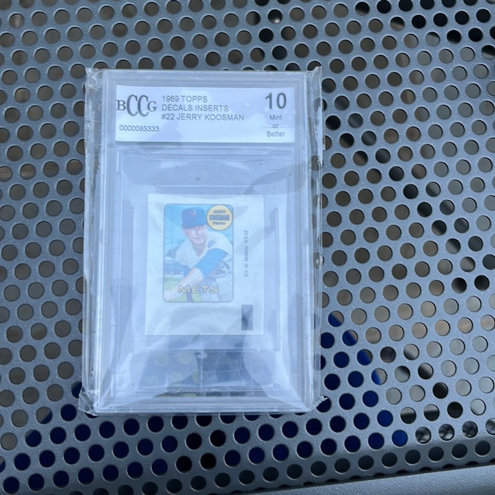 Jerry koosman Becker 10 rookie